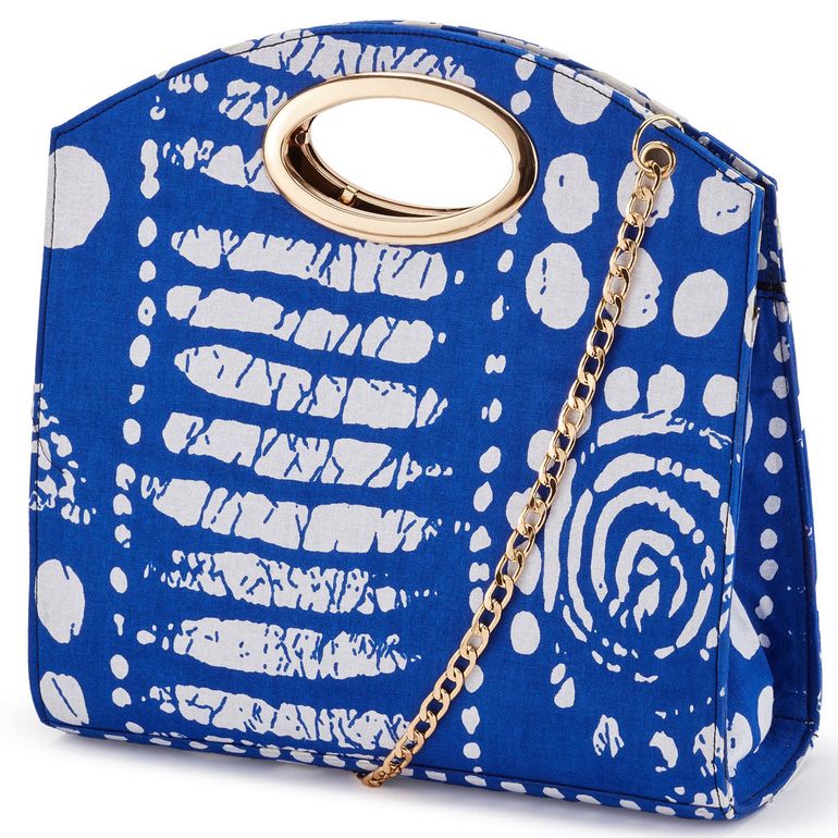 Bea's Bold-Print Handbag by EY Boutique