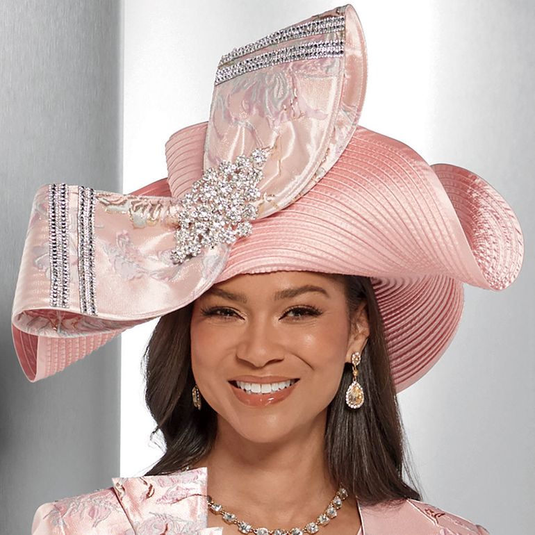 Touch of Richness Church Hat by Lisa Rene Black Label