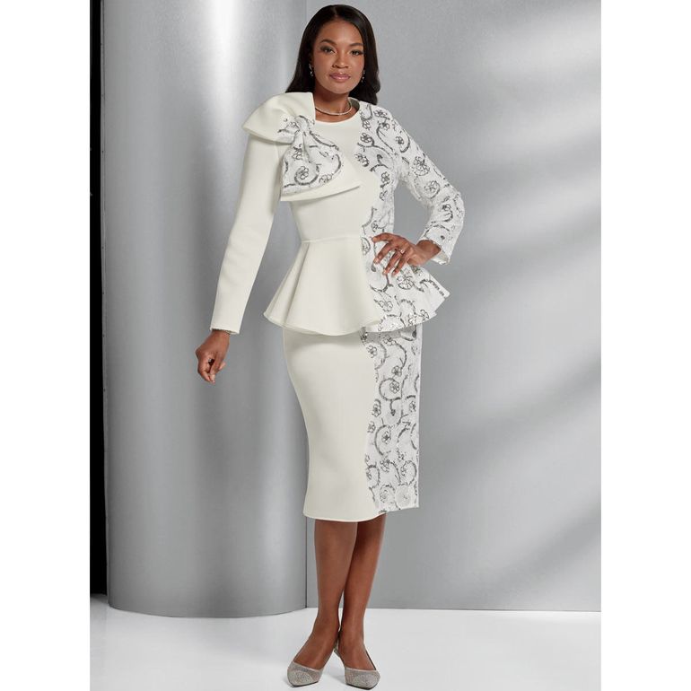 Swirls of Shine 2-Pc. Skirtset by EY Boutique