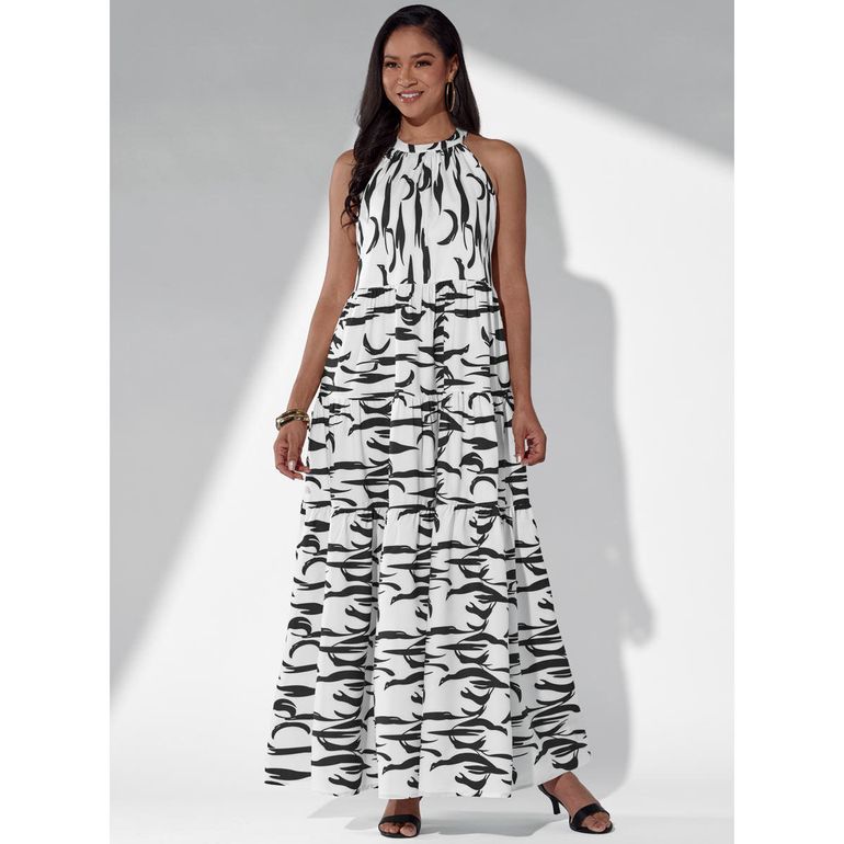 Wear All Over Print Maxi Dress by Studio EY