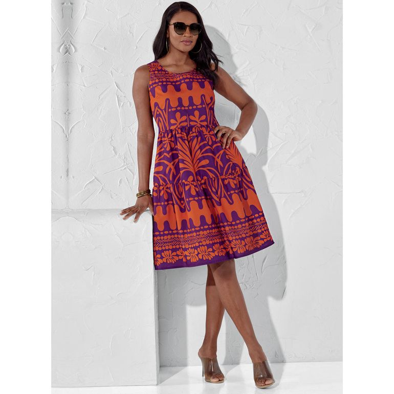 Garden Walk Sleeveless Dress by Studio EY