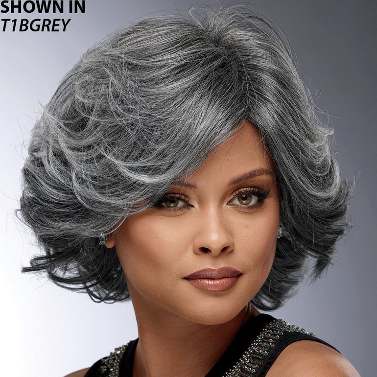 Cicely Mid-Length Wavy Wig by Diahann Carroll™