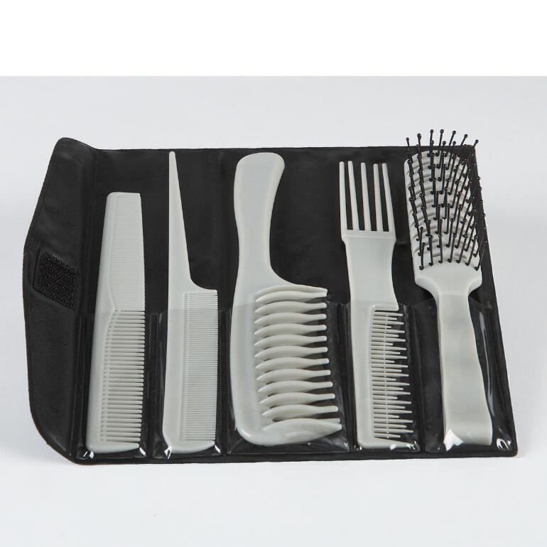5-Pc. Styling Comb & Brush Set