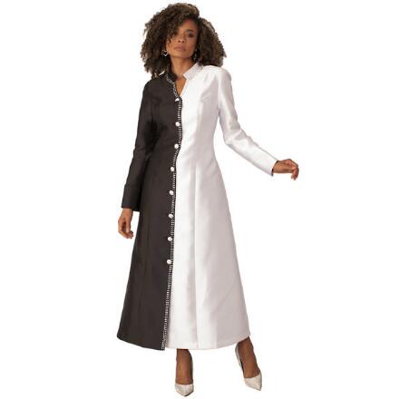 Two-Tone Colorblock Choir Robe by Tally Taylor