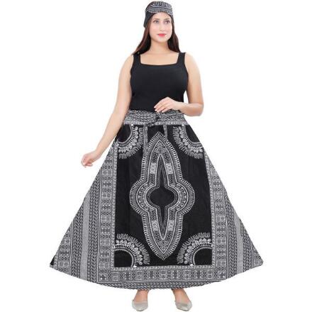 Dashiki Maxi Skirt by Look at Me