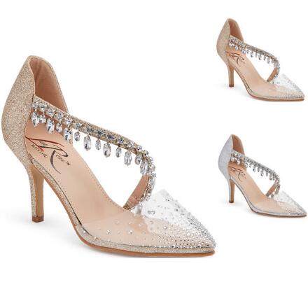 Clearly Glam See-Through Pump by Lisa Rene Black Label