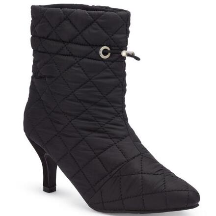Quite the Quilted Bootie by EY Boutique