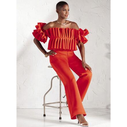 Remarkable Ruffles Jumpsuit by Studio EY
