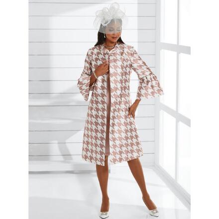 A Haven for Houndstooth Jacket Dress by EY Boutique
