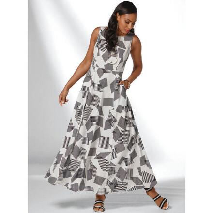 Abana's Abstract-Print Maxi Dress by Studio EY
