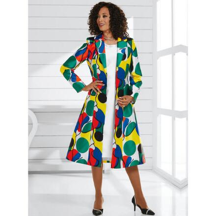 Bold and Brilliant Jacket Dress by EY Boutique