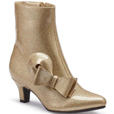 Glitzy Patently Fabulous Bootie by EY Boutique