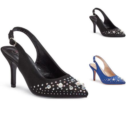 Elegance of Pearls Slingback by EY Boutique
