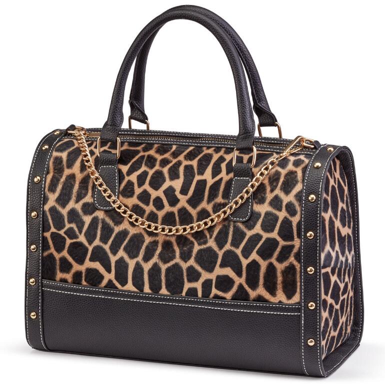 Giraffe Spotted Handbag by EY Boutique