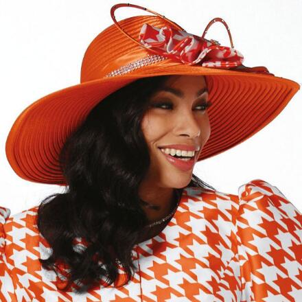 Houndstooth Is Happening Church Hat by Dorinda Clark-Cole
