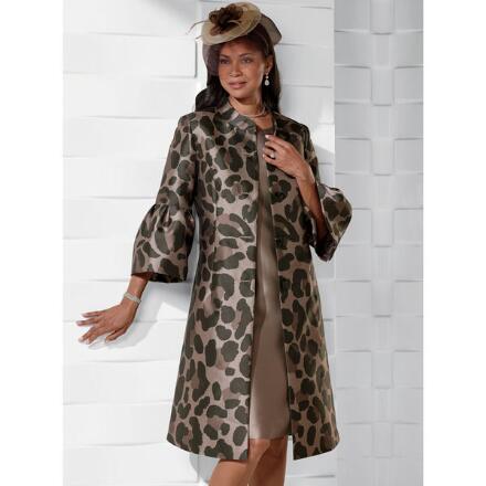 Chic Leopard Jacket Dress by EY Boutique