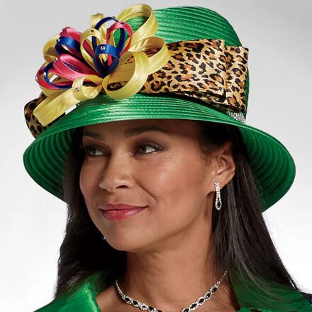 Wild About Color Church Hat by EY Boutique