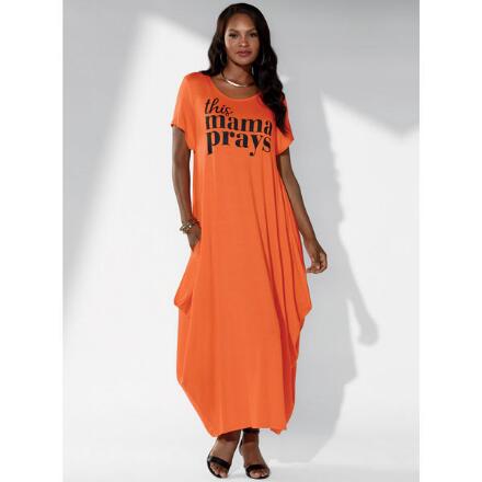 This Mama Prays Maxi Dress by EY Boutique