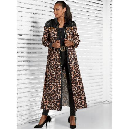 Layer on the Leopard Duster by Studio EY