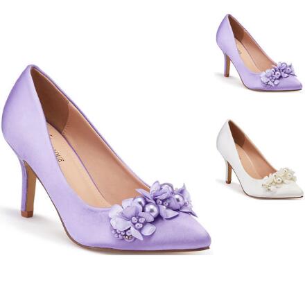 Petals and Pearls Pump by EY Boutique