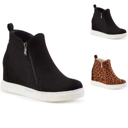 Sueded Sneaker Bootie by EY Boutique