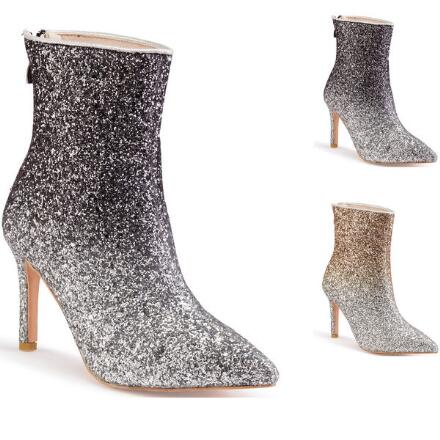 Glam of Glitter Bootie by EY Boutique