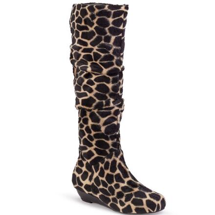 Tall Spotted Boot by EY Boutique