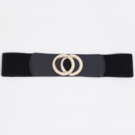Circle Buckle Stretch Belt by EY Boutique