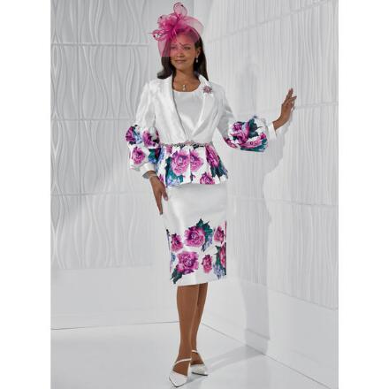Fantasy of Flowers 3-Pc. Suit by EY Boutique
