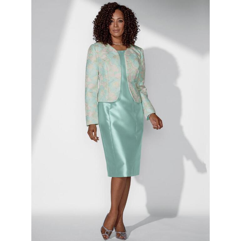 The Art of Jacquard Jacket Dress by EY Boutique