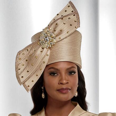 Accent Church Hat by Lisa Rene Black Label