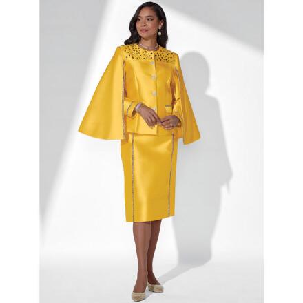 Treasured Details Women's Cape Suit by EY Boutique