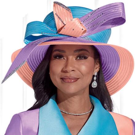 Say It with Color Church Hat by EY Boutique