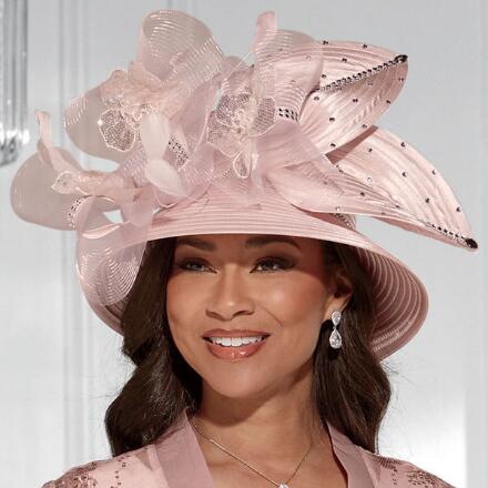 Sheer Delight Church Hat by LUXE