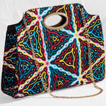 Tanisha's Triangles Handbag by EY Boutique